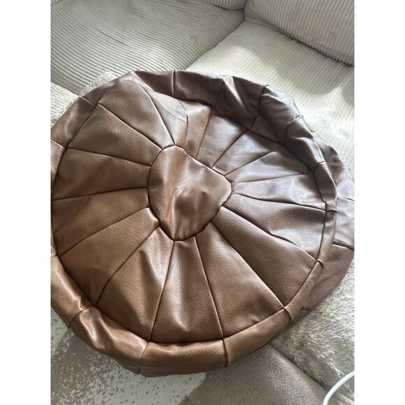 ROTOT Decorative Pouf, Ottoman, Bean Bag Chair,Foot Rest, Storage Unstuffed NEW - Picture 9 of 11